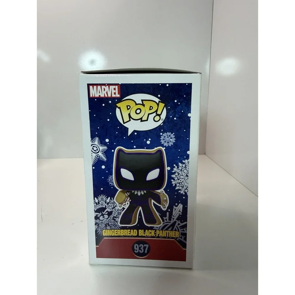 Funko POP! Marvel Gingerbread Black Panther #937 Bobble-Head‎ Vinyl Figure